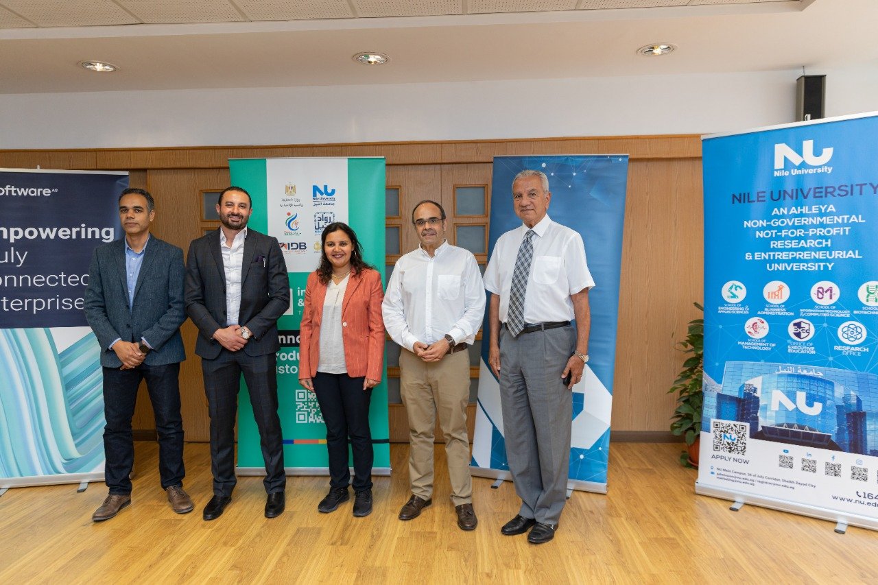 Nile University, NilePreneurs, and leading German global provider of Internet of Things (IoT) Software AG company join forces to empower innovation in Egypt