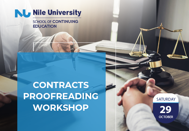 Contracts Proofreading workshop