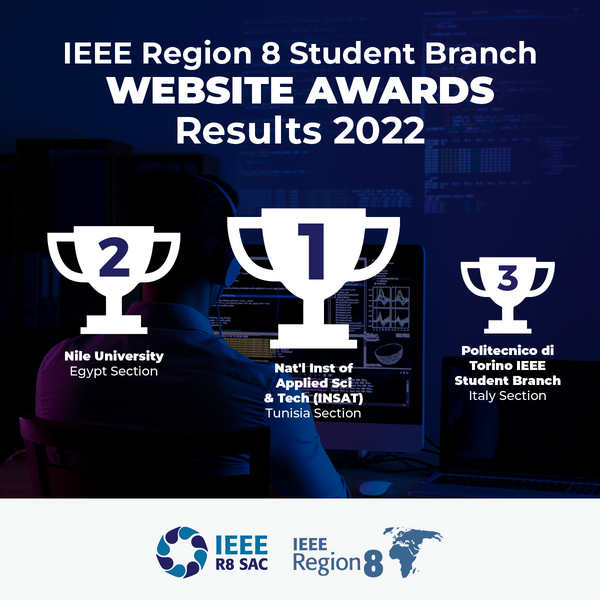IEEE Nile University student branch won the second place of one of Region 8 competitions
