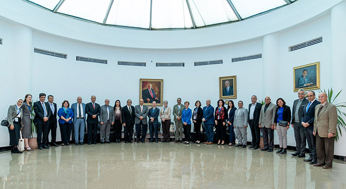 The US Embassy in Cairo and Amideast's Visit to Nile University 