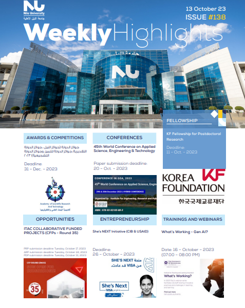 weekly newsletter 138