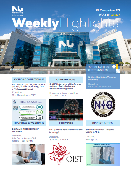147 weekly newsletter 