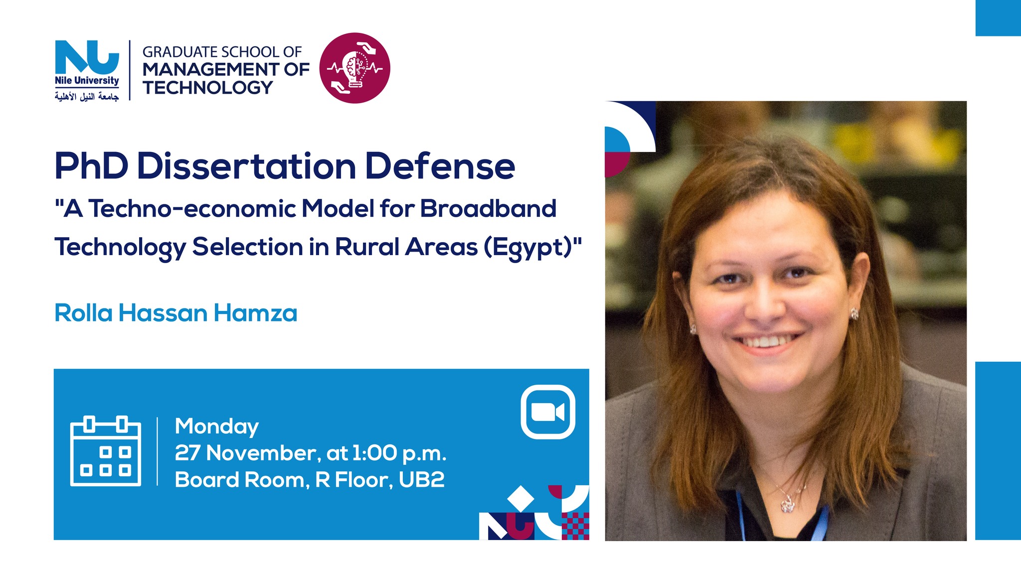 A Techno-economic Model for Broadband Technology Selection in Rural Areas (Egypt)
