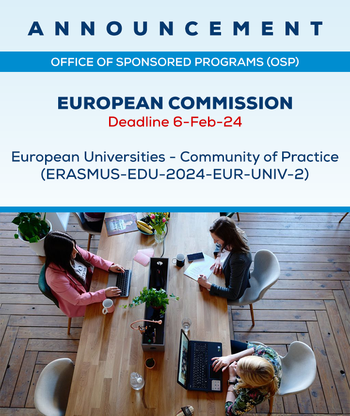 European Universities - Community of Practice (ERASMUS-EDU-2024-EUR-UNIV-2)