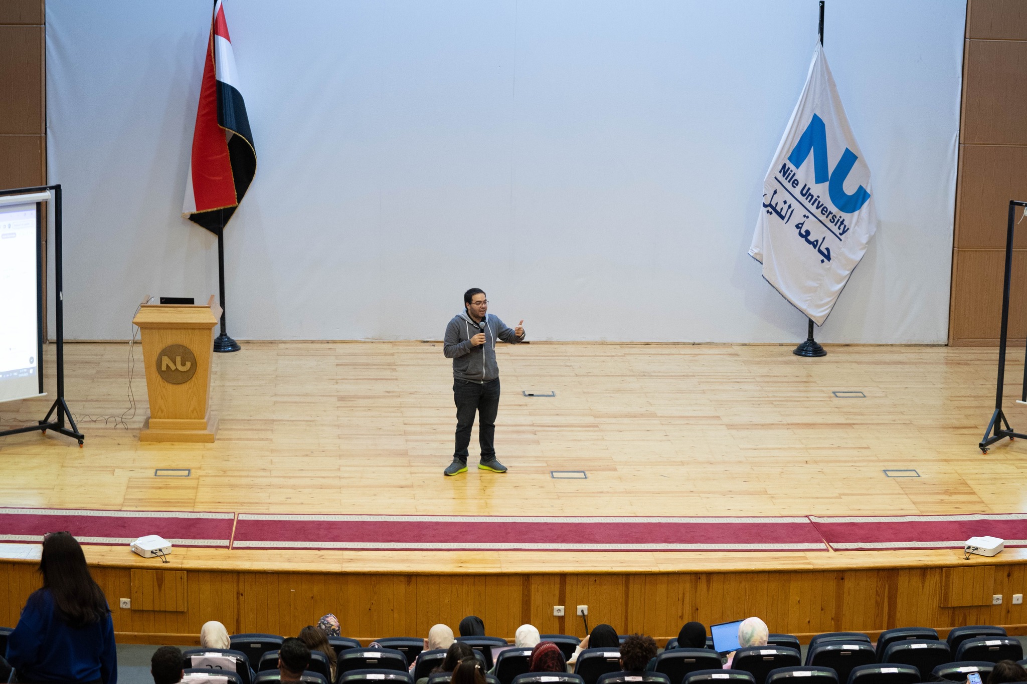 Marketing Session by Mr. Moaaz Mostafa, One of Our Alumnus 