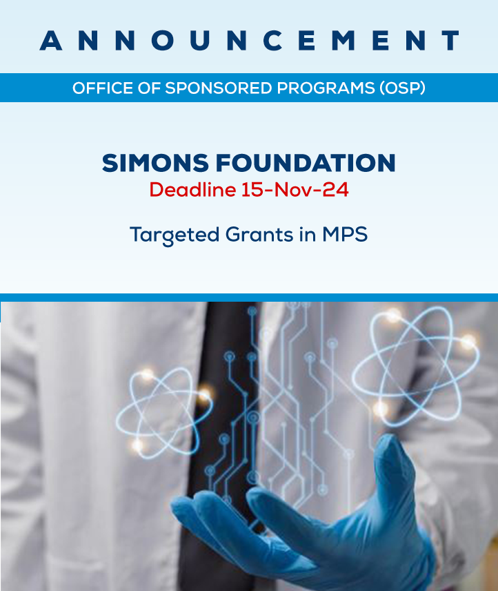 Targeted Grants in MPS