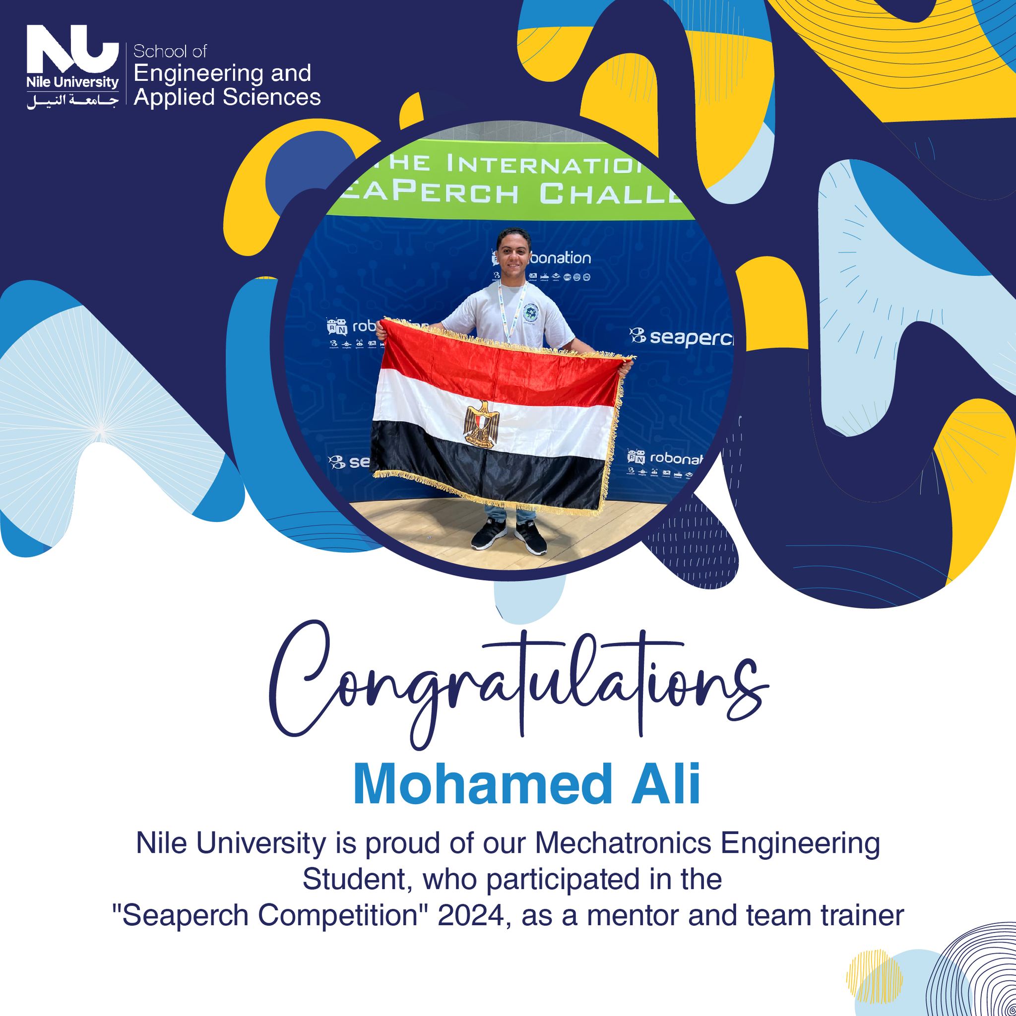 Mohamed Ali and Team Triumph in SeaPerch Competition 2024