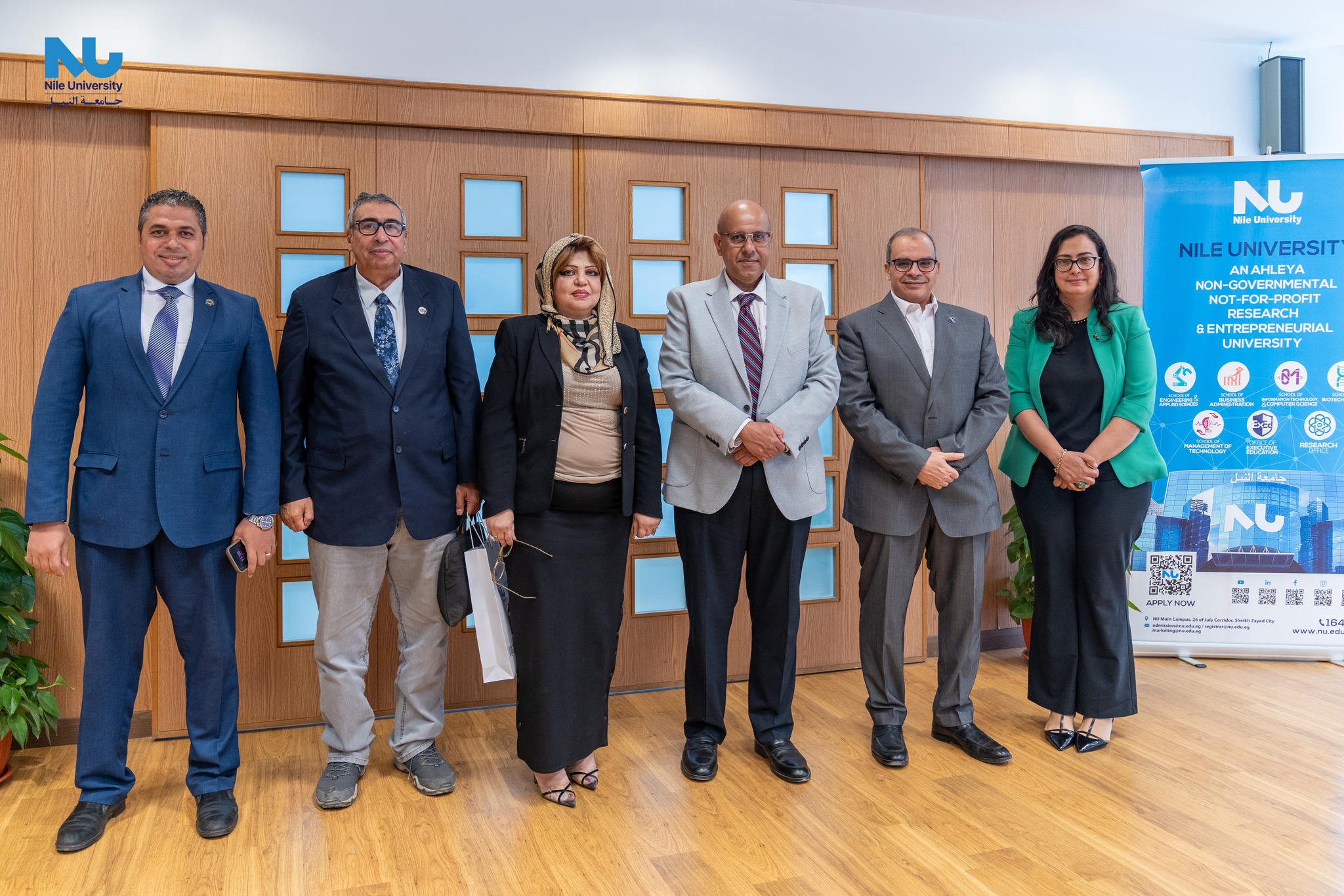 Nile University is thrilled to announce the signing of a Memorandum of Understanding (MOU) with The National Institute of Oceanography and Fisheries (NIOF).