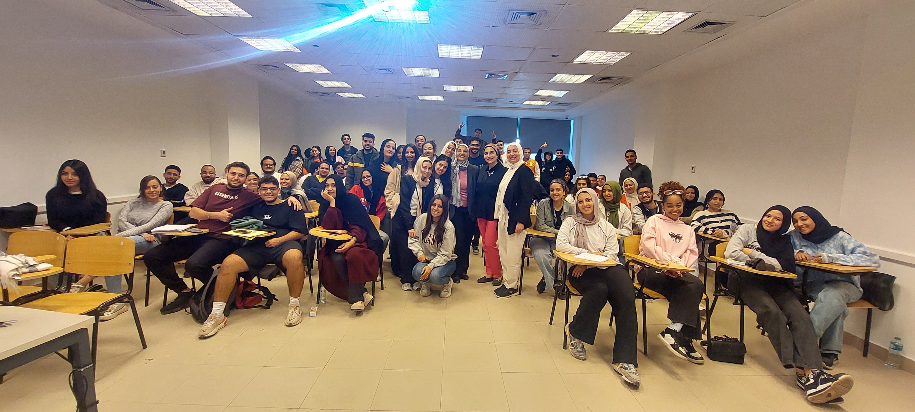 The School of Business Administration had the pleasure of hosting Ms. Nour El Gammal, Marketing Manager at Bariq