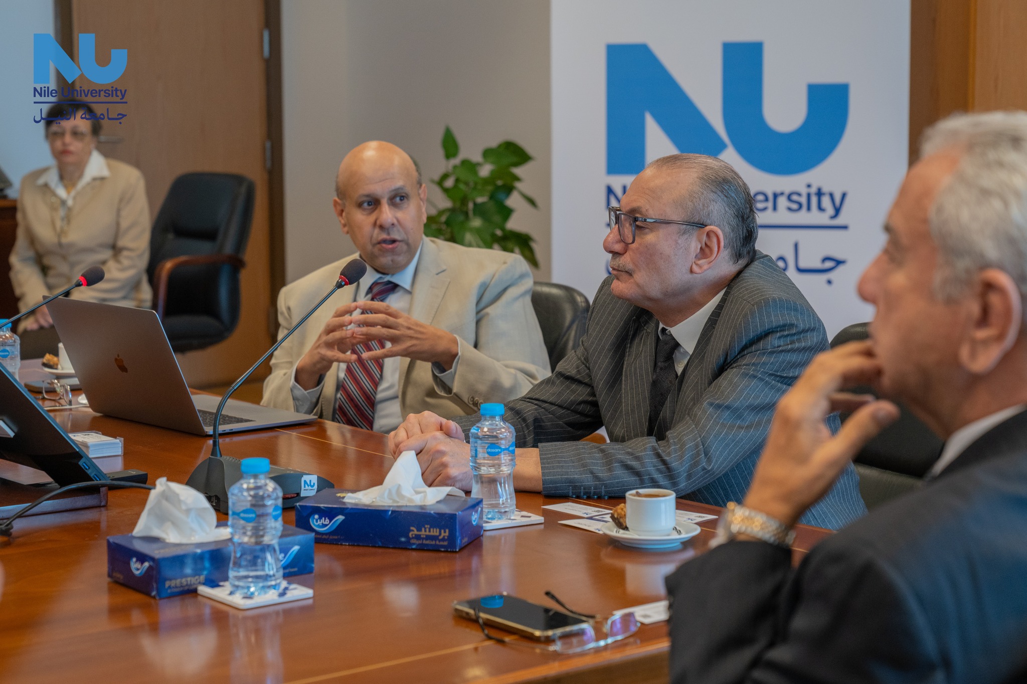 Nile University was honored to host H.E. Ambassador Salih Mutlu ŞEN, the Turkish Ambassador