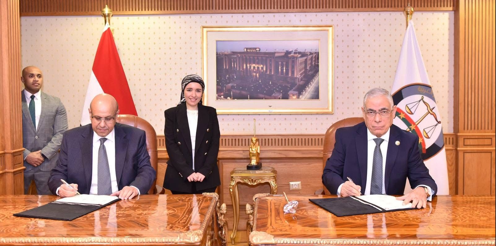 Launch of the First Edition of the Egyptian Public Prosecution's Legal Expertise Exchange Program and Signing of a Cooperation Protocol with Nile University