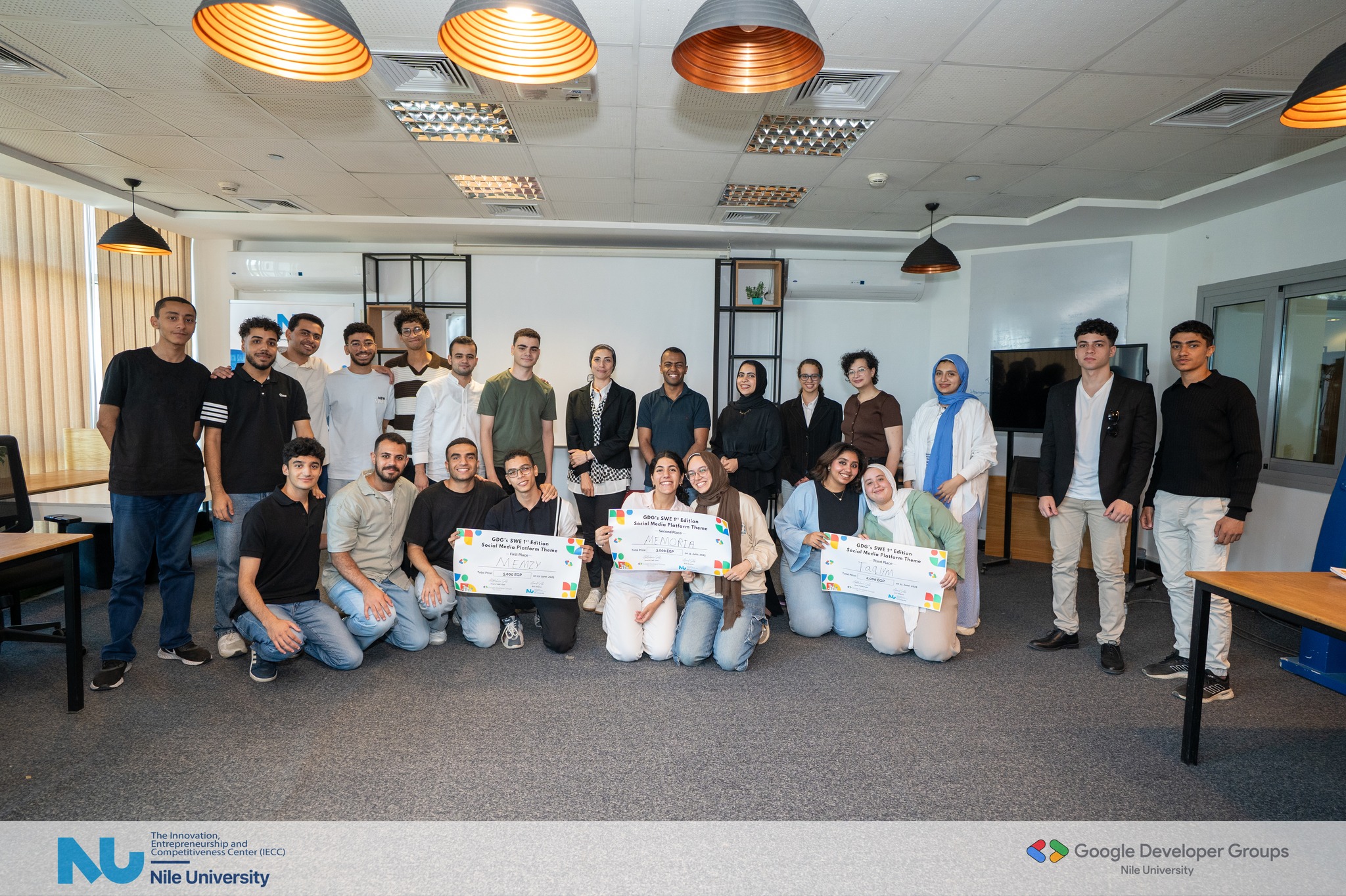  IECC | Nile University was proud to take part in the final judging day of the Software Engineering Bootcamp