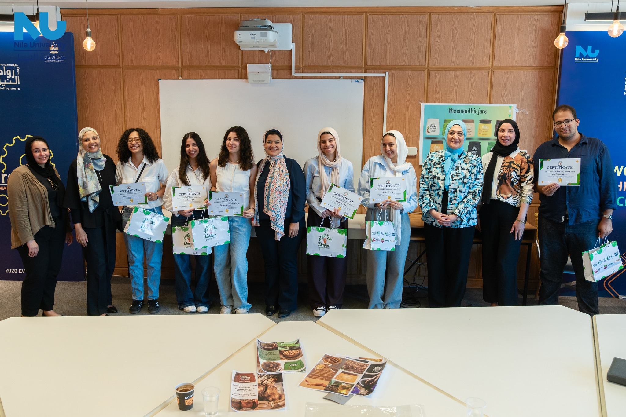 Celebrating Excellence: Nile University Students Redefine Brand Strategy with Dabur Egypt Ltd.