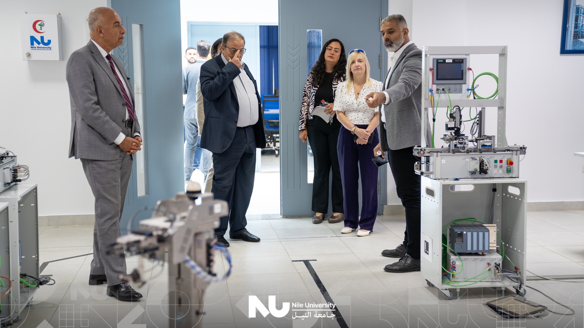 Nile University is honored to welcome our partners from the Brilliant Energy Institute at Ontario Tech University