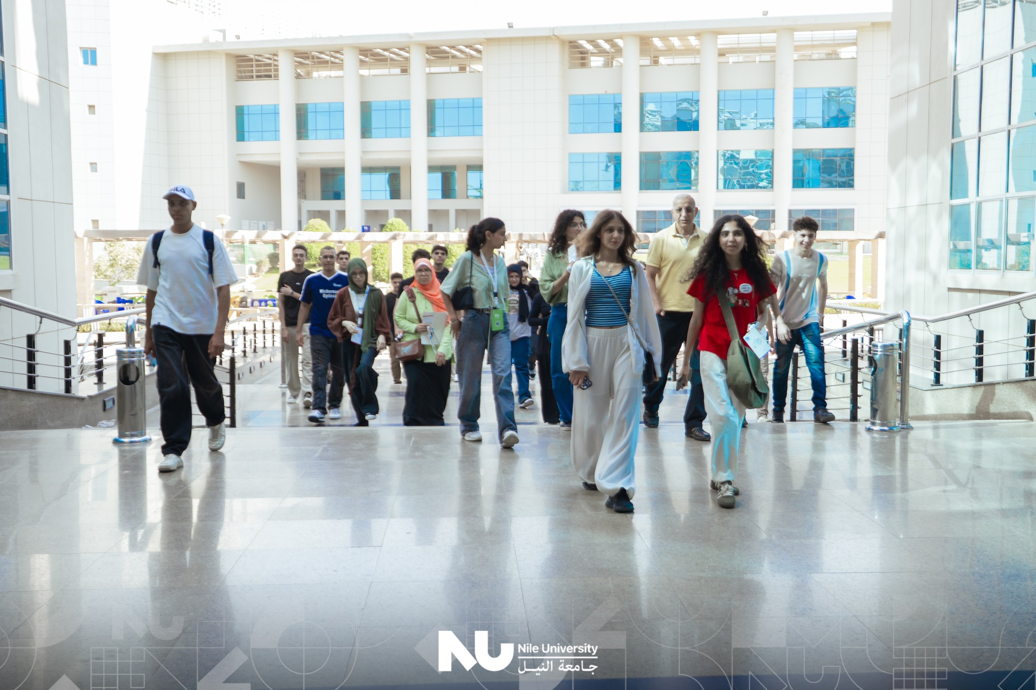 What an inspiring day at the Nile University Open House!