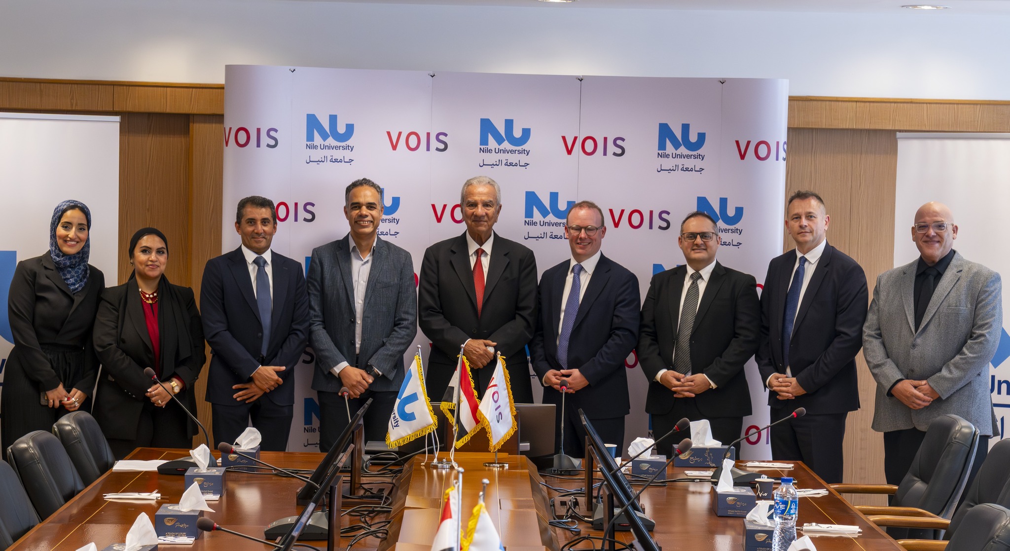 Nile University is pleased to announce the signing of a strategic Memorandum of Understanding with VOIS