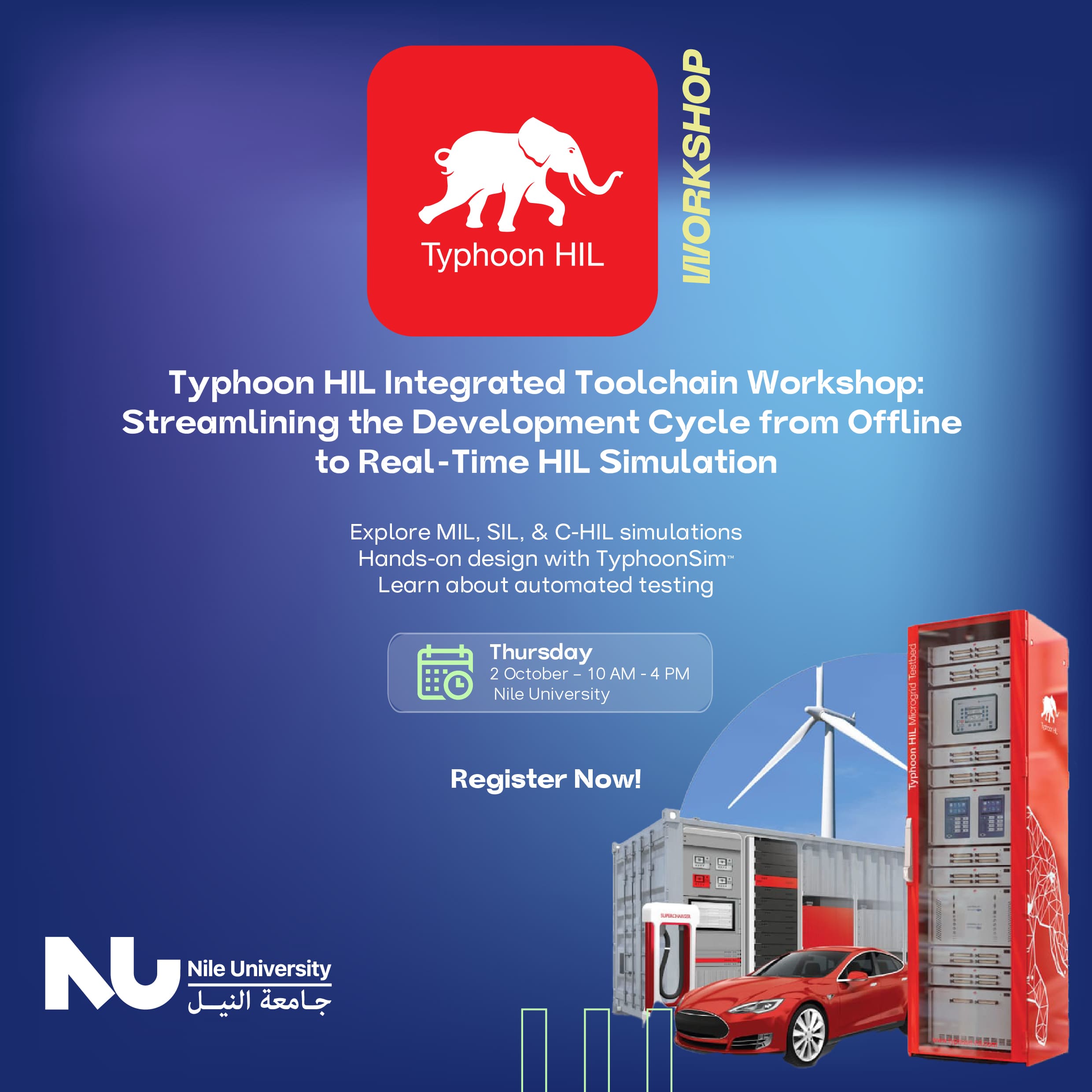 Typhoon HIL Integrated Toolchain Workshop: Streamlining the Development Cycle from Offline to Real-Time HIL Simulation