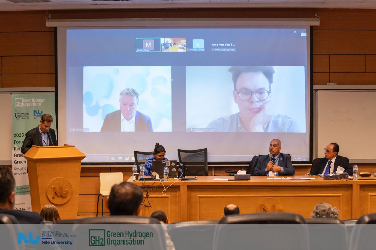 Nile University proudly hosted the 2025 Cairo Regional Forum on Financing Renewables, Green Hydrogen, and Green Ammonia