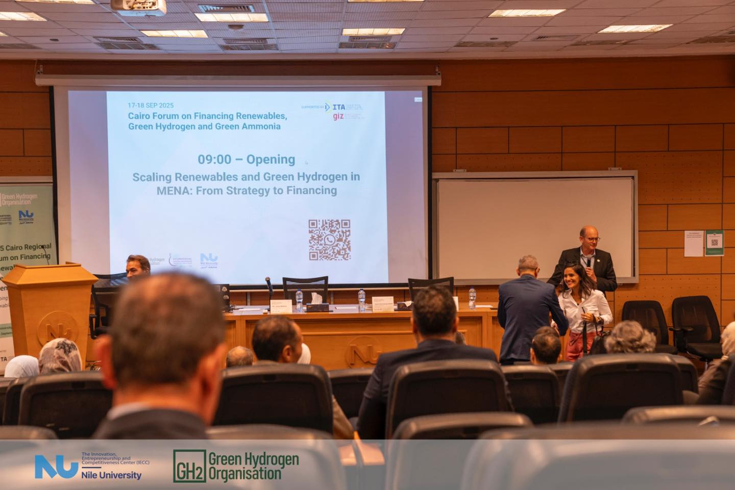 Nile University proudly hosted the 2025 Cairo Regional Forum on Financing Renewables, Green Hydrogen, and Green Ammonia