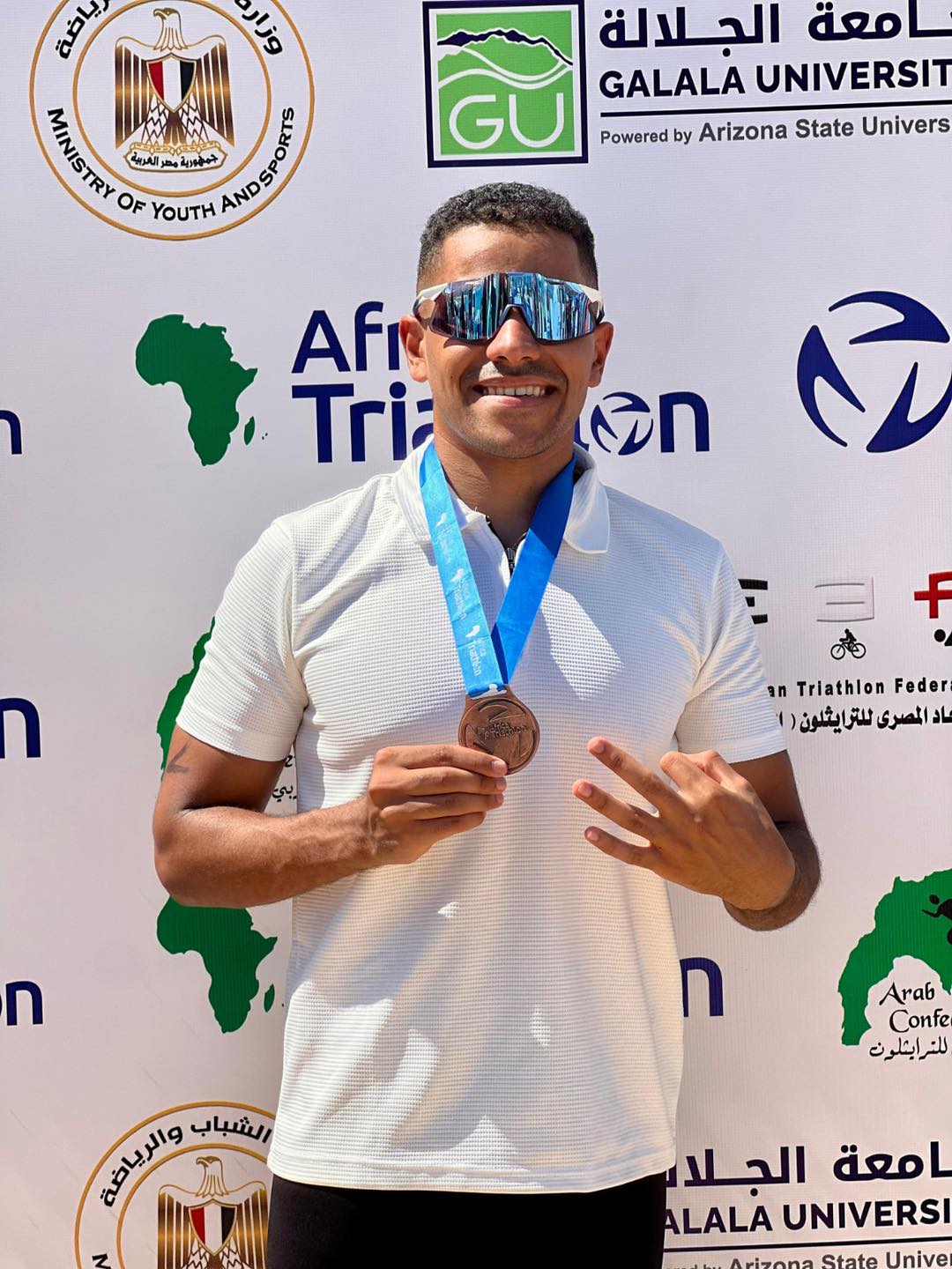 We are proud to celebrate our talented student Abdullah Mohamed Ramzy, who achieved 3rd Place and the Bronze Medal in the African Triathlon Championship