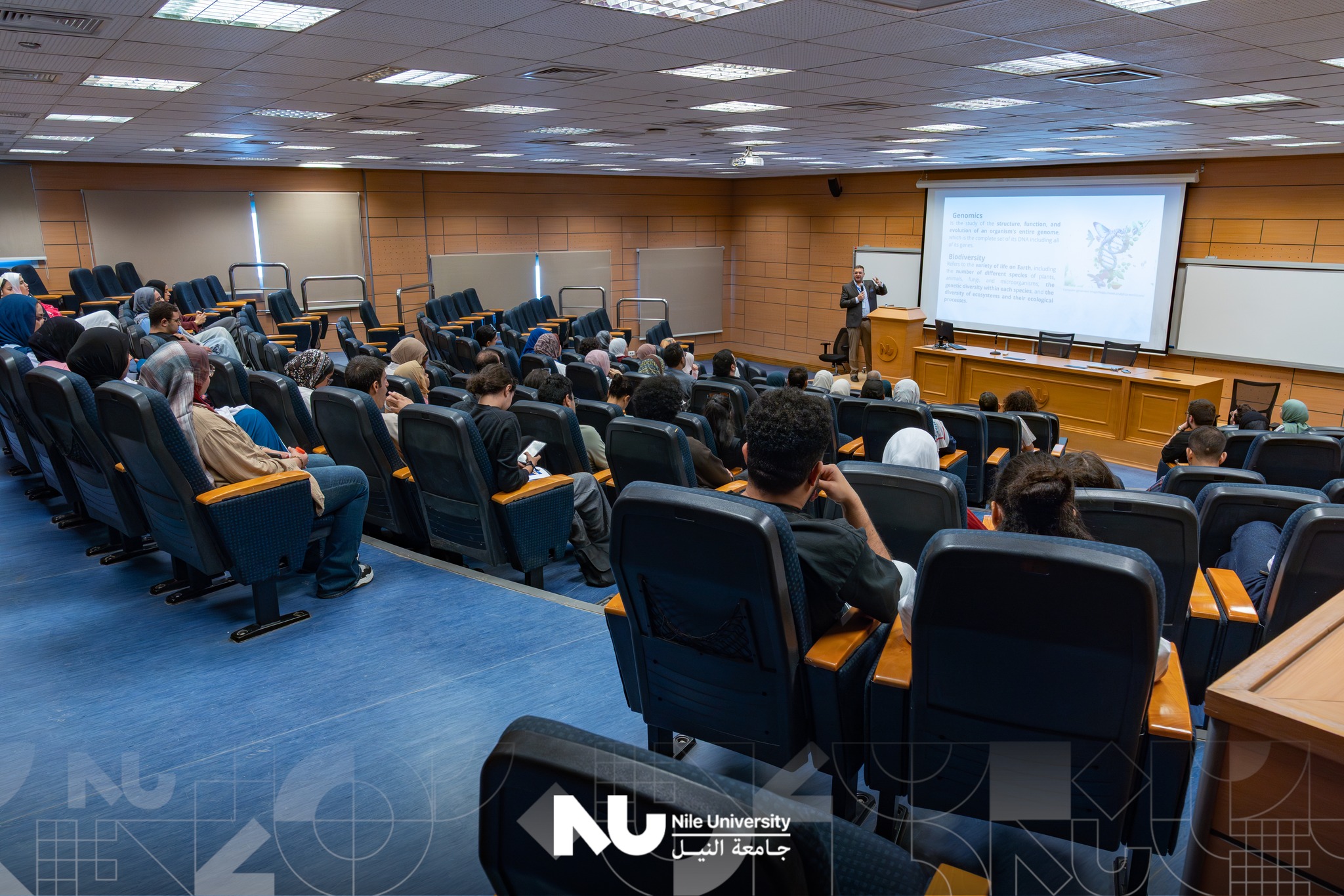 Nile University proudly hosted the North African Regional Workshop on Marine Bioinformatics from October 29th to 31st
