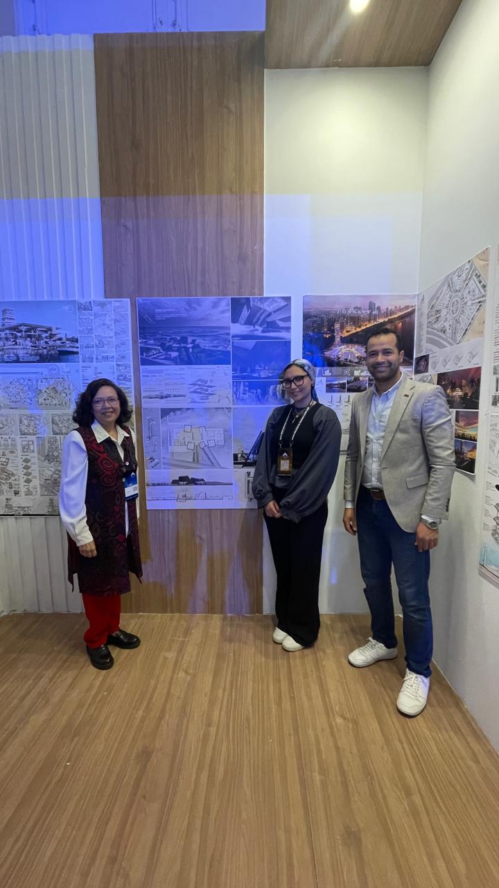 Nile University is pleased to share that Salma Zaky, a 2025 graduate of the Architecture and Urban Design Program, had her graduation project selected for exhibition at the Arab Architects Award Festival
