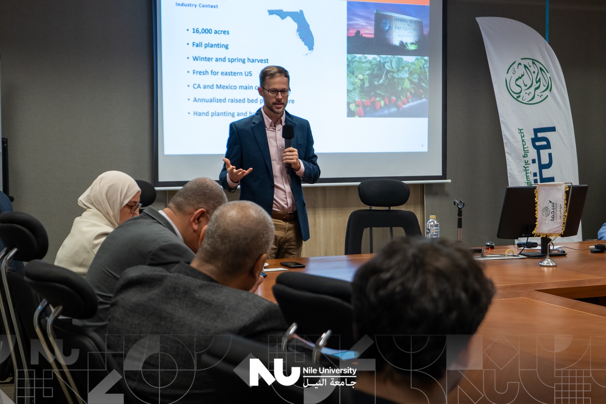 Strawberry Science Meets Global Agriculture at Nile University