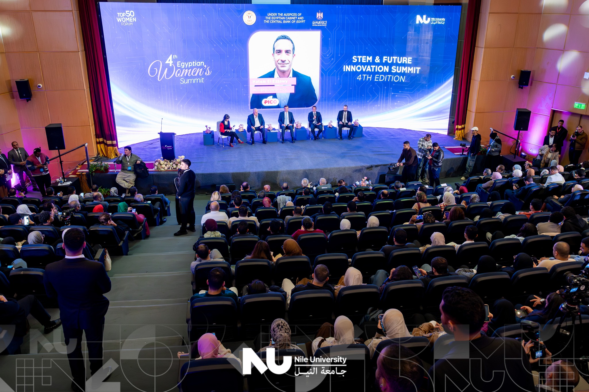 Nile University proudly hosted the fourth edition of the Egyptian Women’s Summit