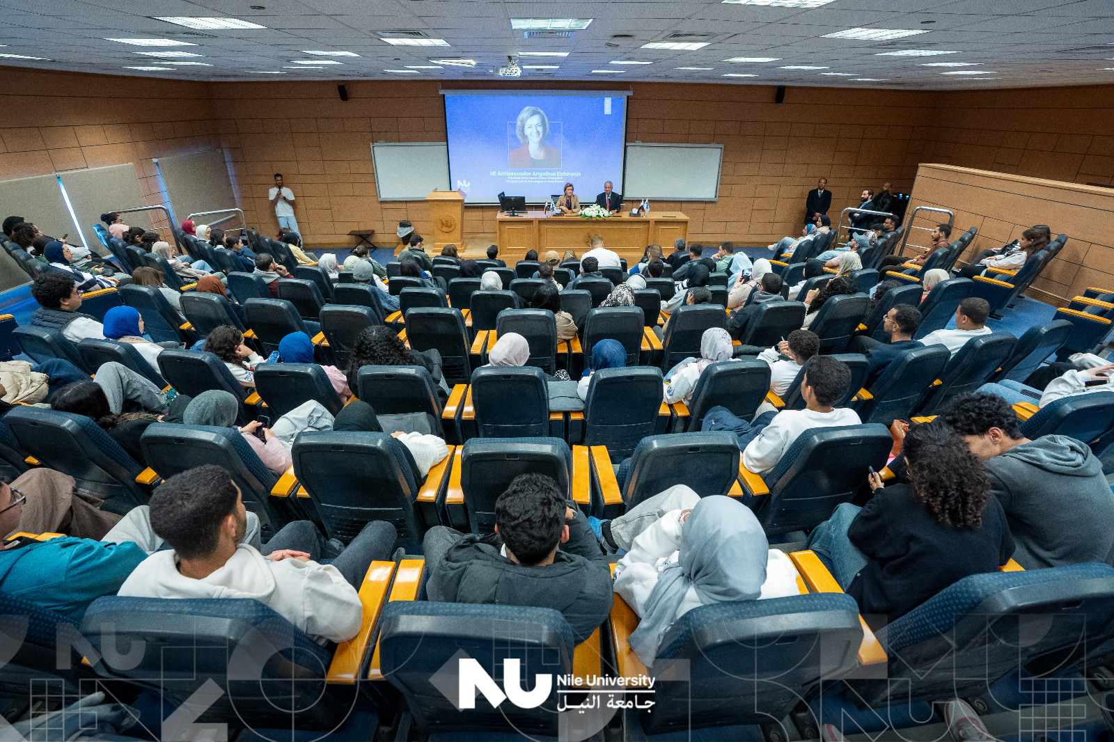 A Bridge to the Future: EU Ambassador H.E. Angelina Eichhorst Explores Innovation at Nile University
