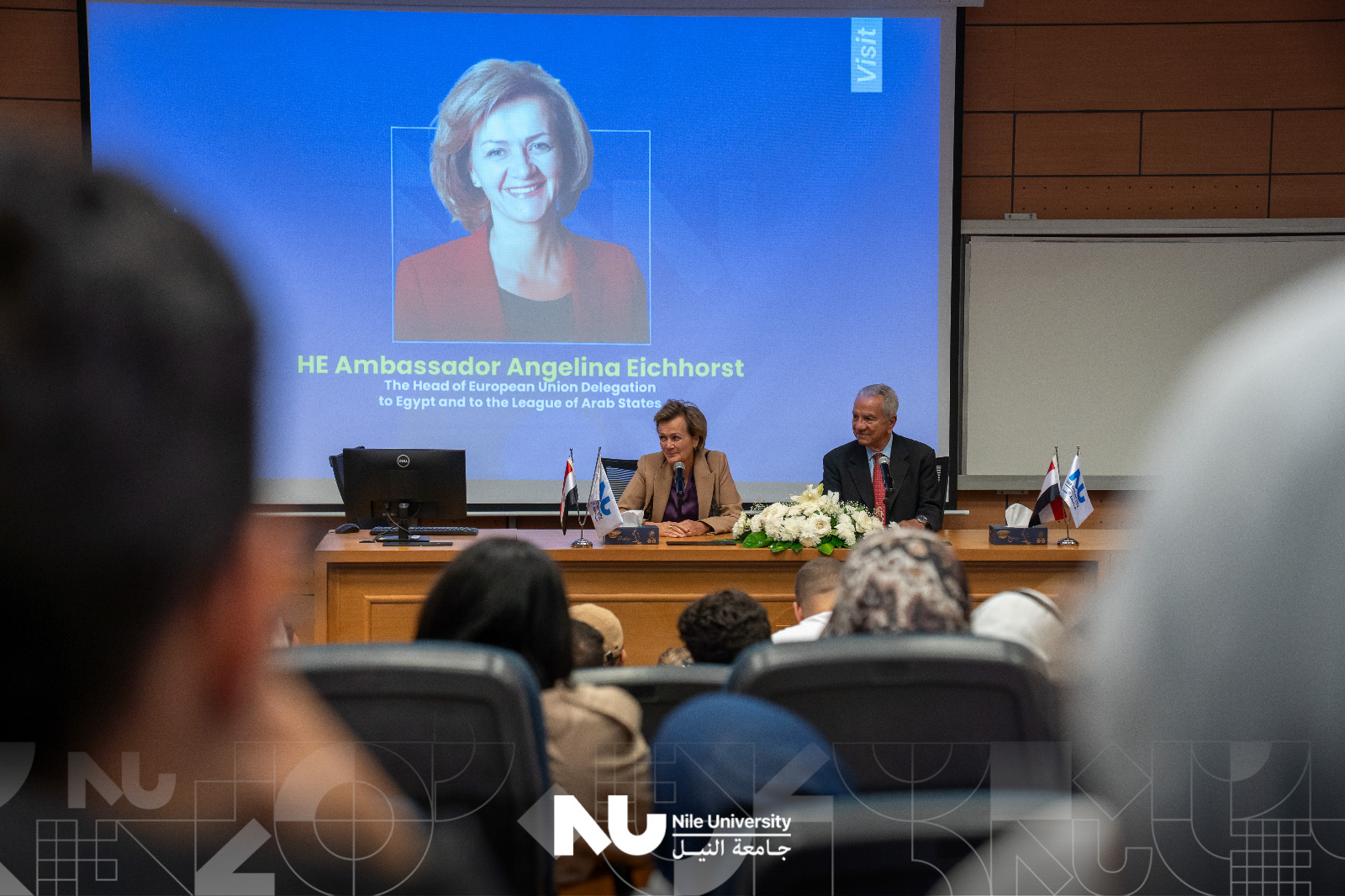 A Bridge to the Future: EU Ambassador H.E. Angelina Eichhorst Explores Innovation at Nile University