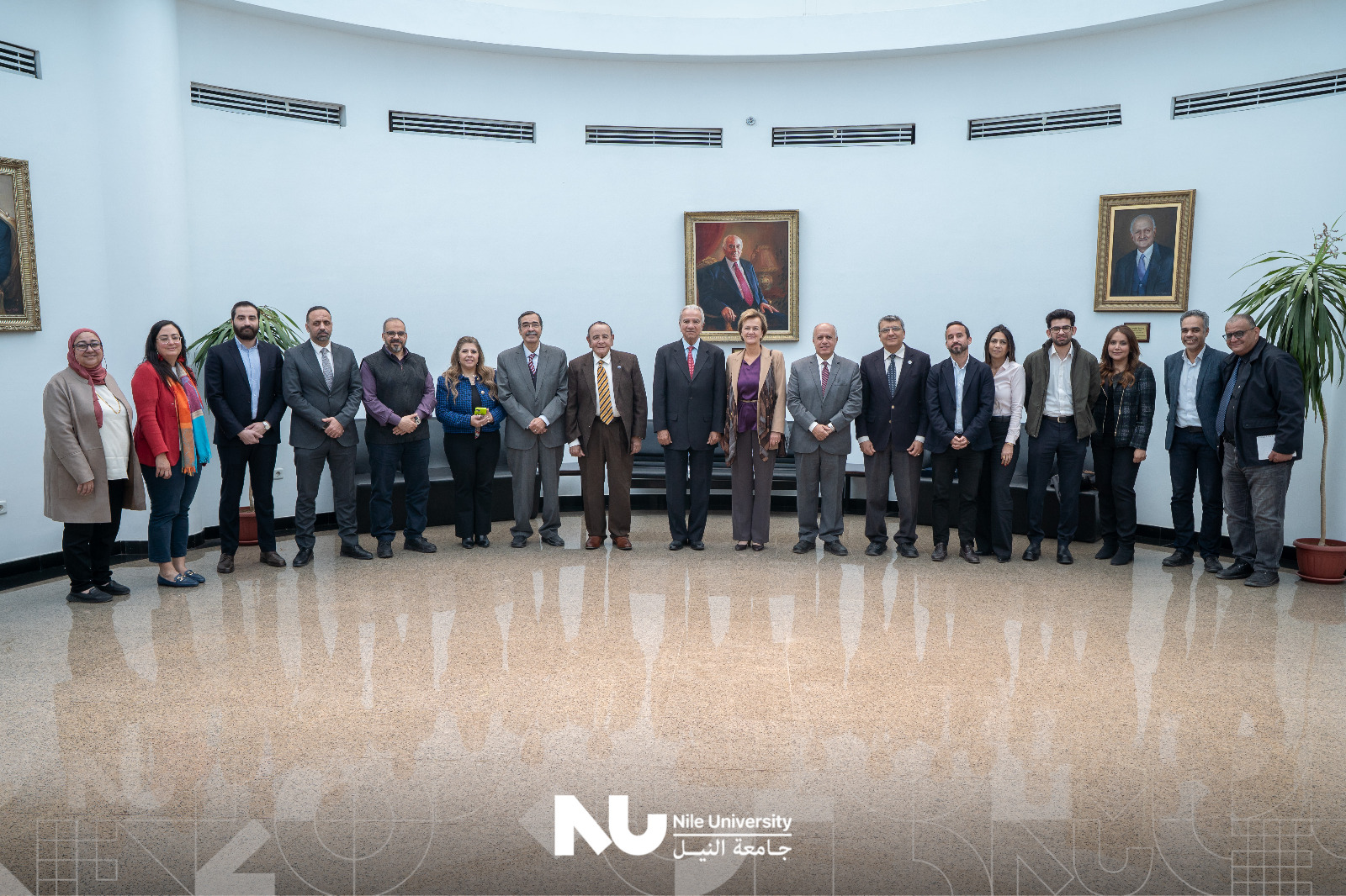 A Bridge to the Future: EU Ambassador H.E. Angelina Eichhorst Explores Innovation at Nile University