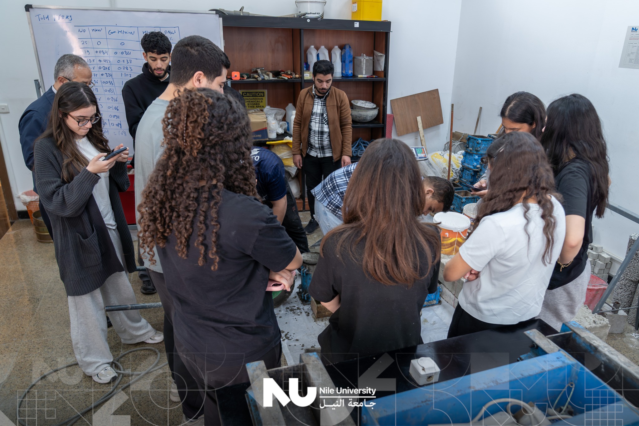 Concrete in action, community in focus
