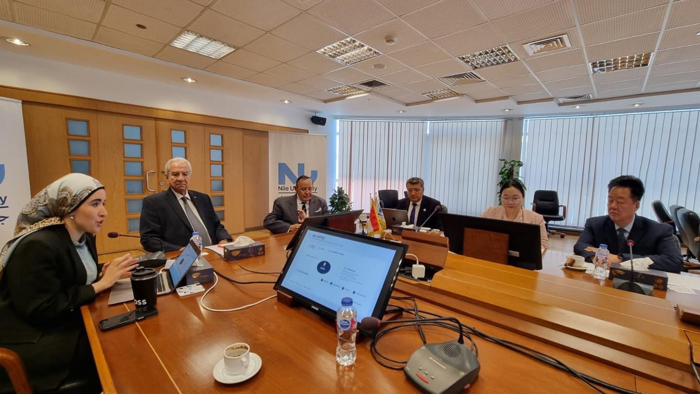 Nile University Hosts High-Level Delegation from China National Intellectual Property Administration (CNIPA)