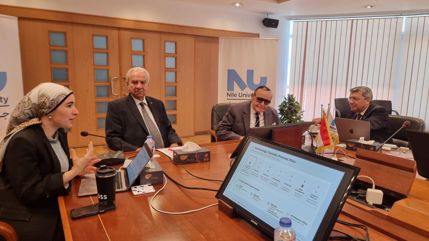 Nile University Hosts High-Level Delegation from China National Intellectual Property Administration (CNIPA)