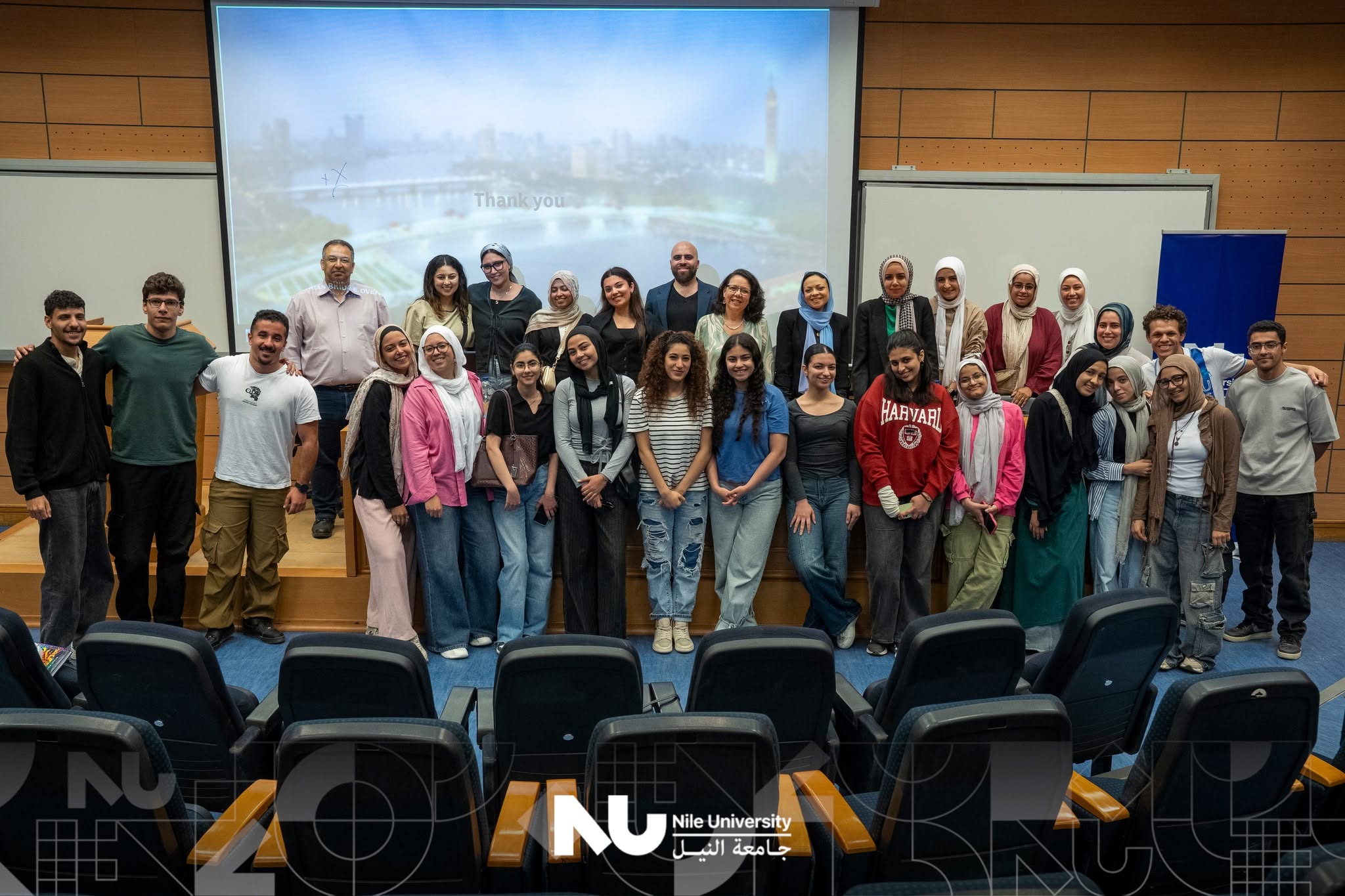 Nile University was honored to host the Tamayouz Excellence Award team