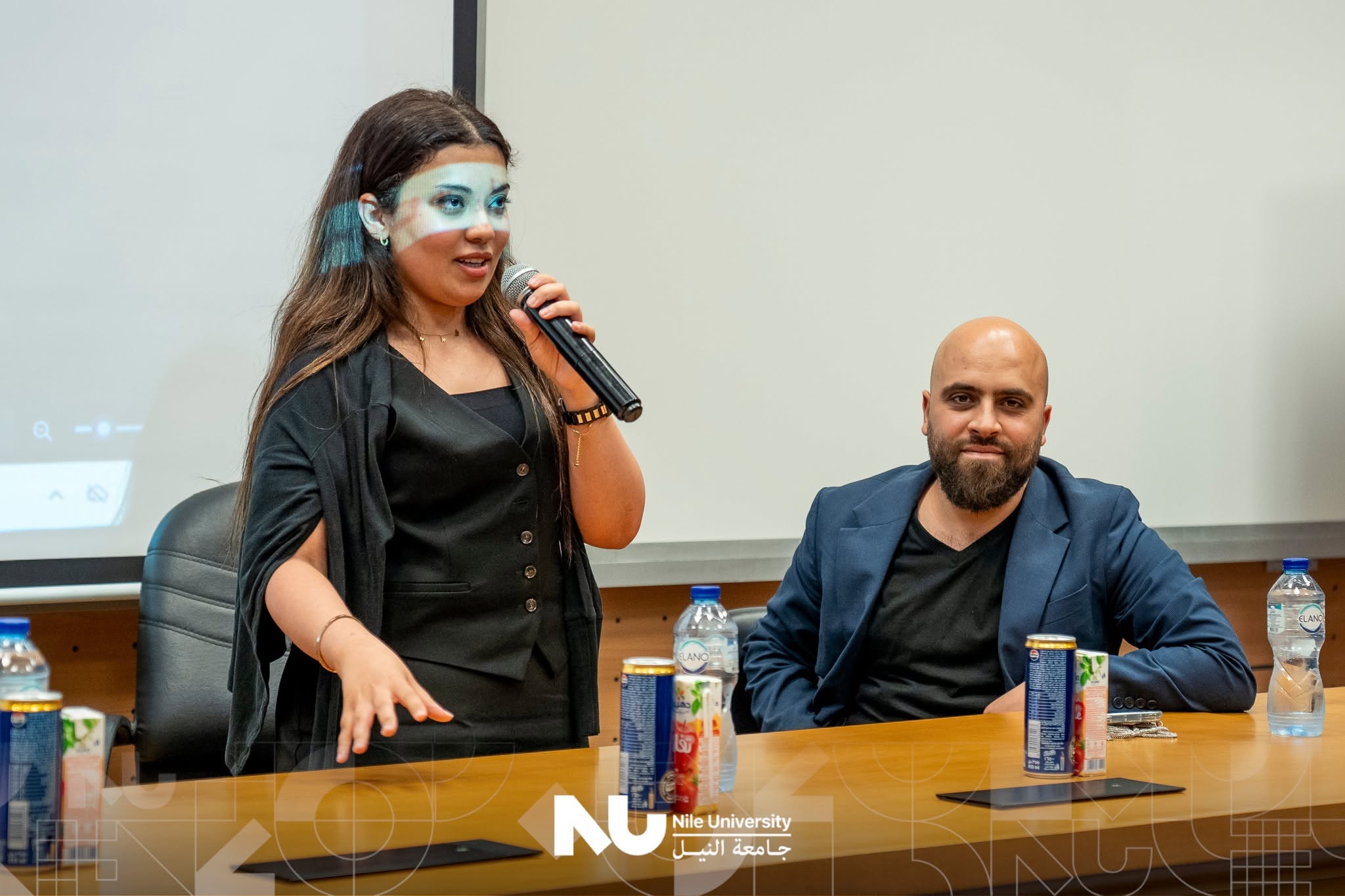 Nile University was honored to host the Tamayouz Excellence Award team