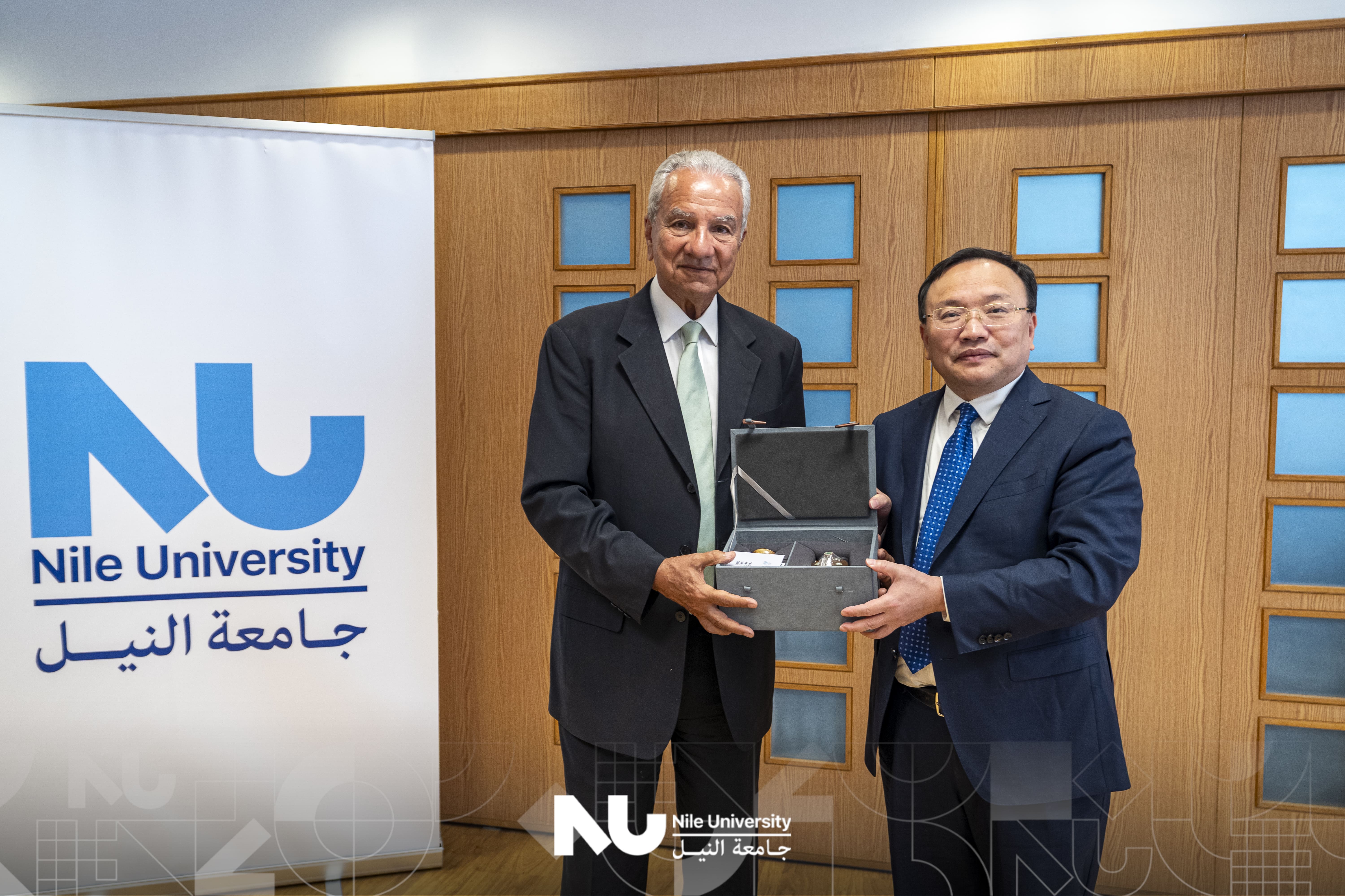 Nile University hosts a delegation from Central China Normal University (CCNU)
