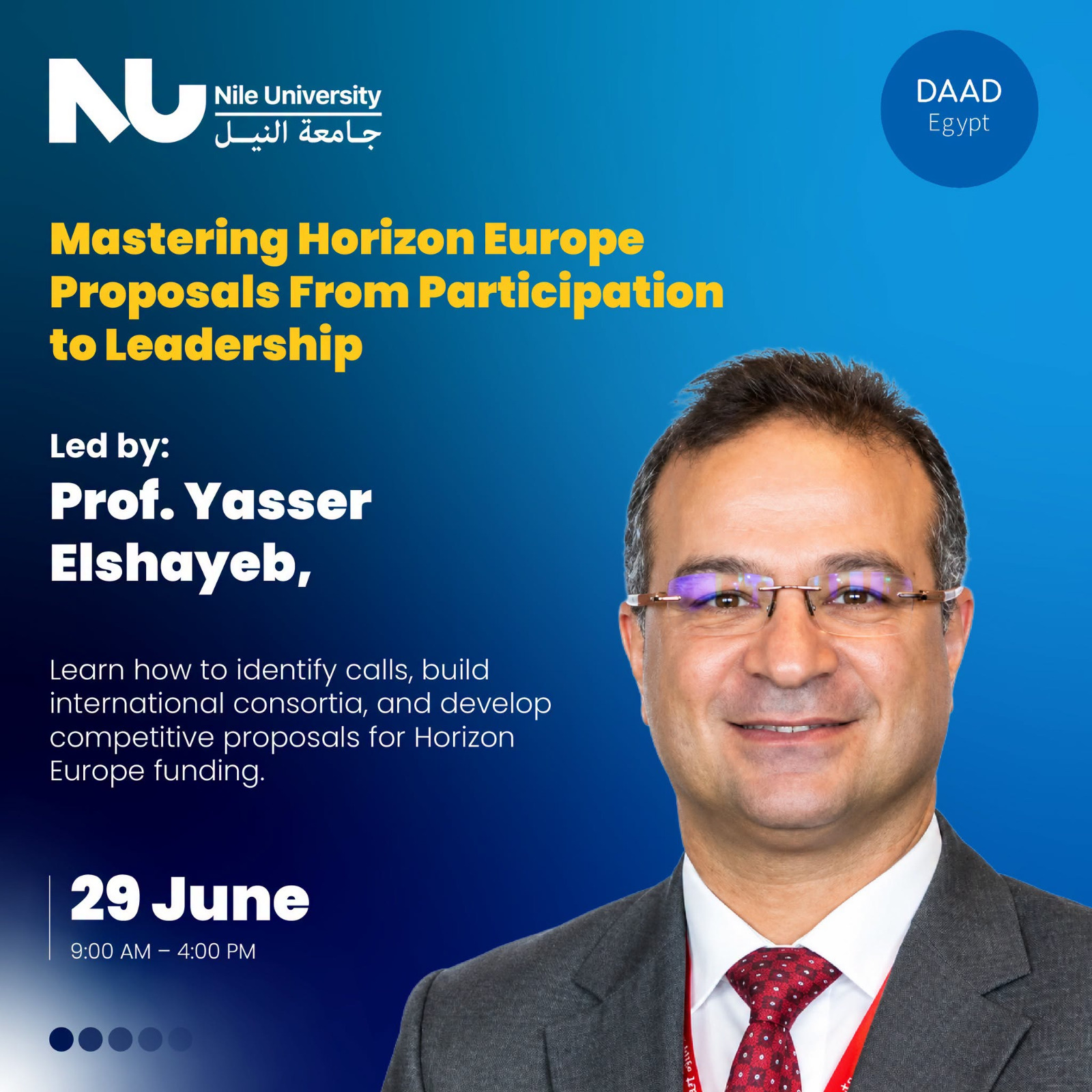 Mastering Horizon Europe Proposals from Participation to Leadership