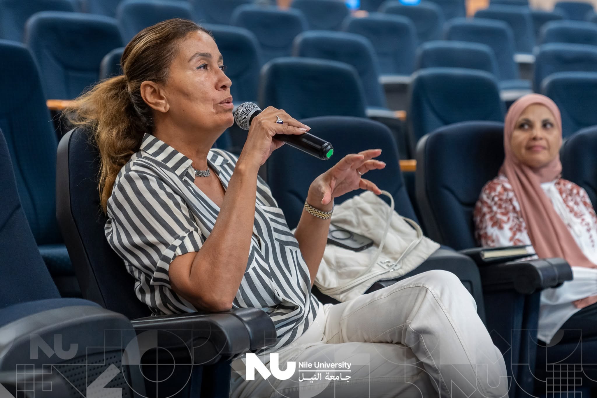 The Business School at Nile University is proud to celebrate a successful collaboration with Mona Hussein Design House