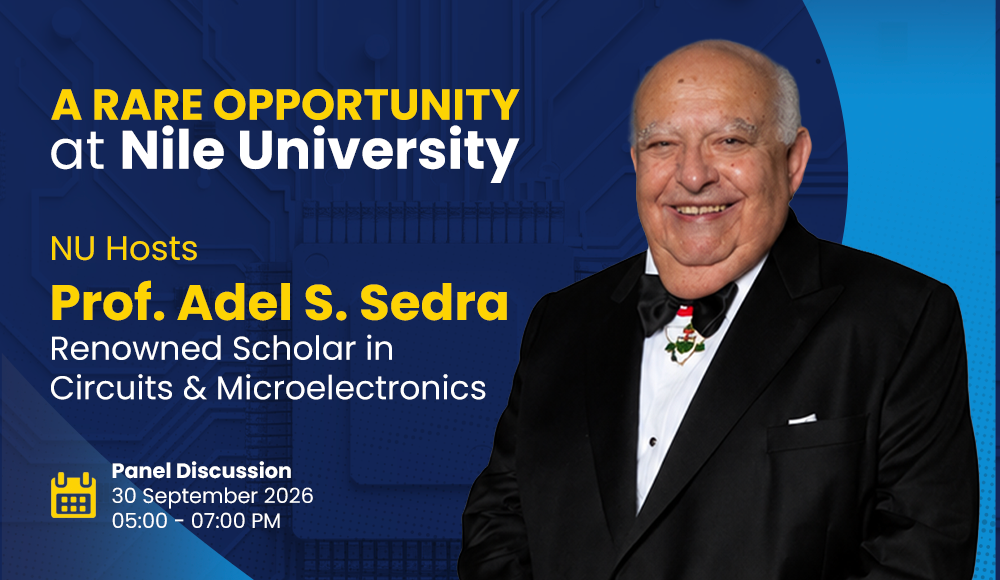 From Cairo University to Global Academic Leadership: An Inspiring Journey with Prof. Adel S. Sedra