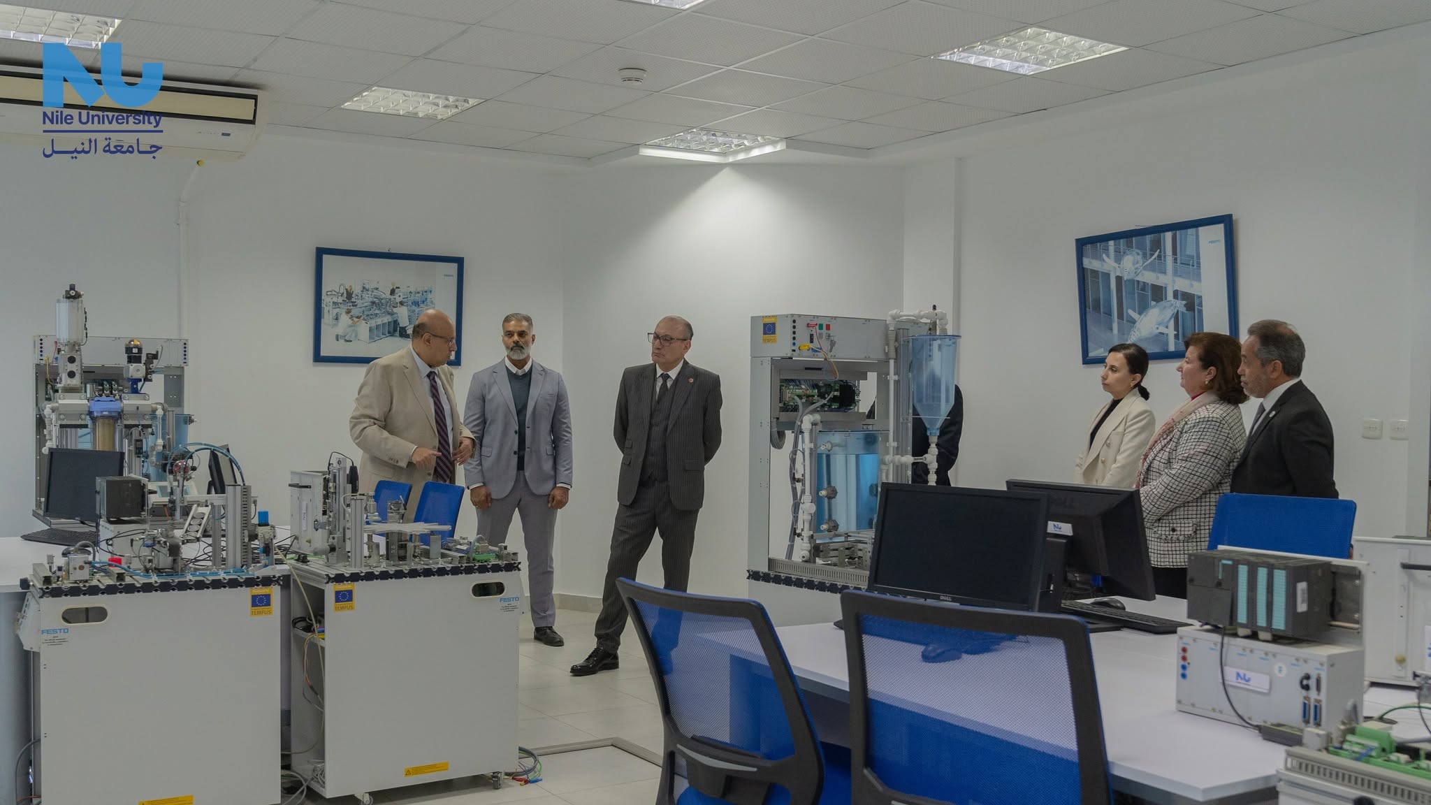 H.E. Ambassador Salih Mutlu ŞEN, the Turkish Ambassador Visits Nile University 