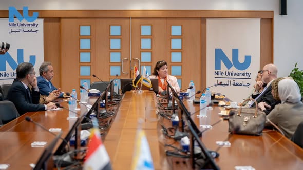 Nile University Signs Cooperation Agreement with Baseera Foundation and Western Michigan University to Advance Education for Individuals with Visual Impairments