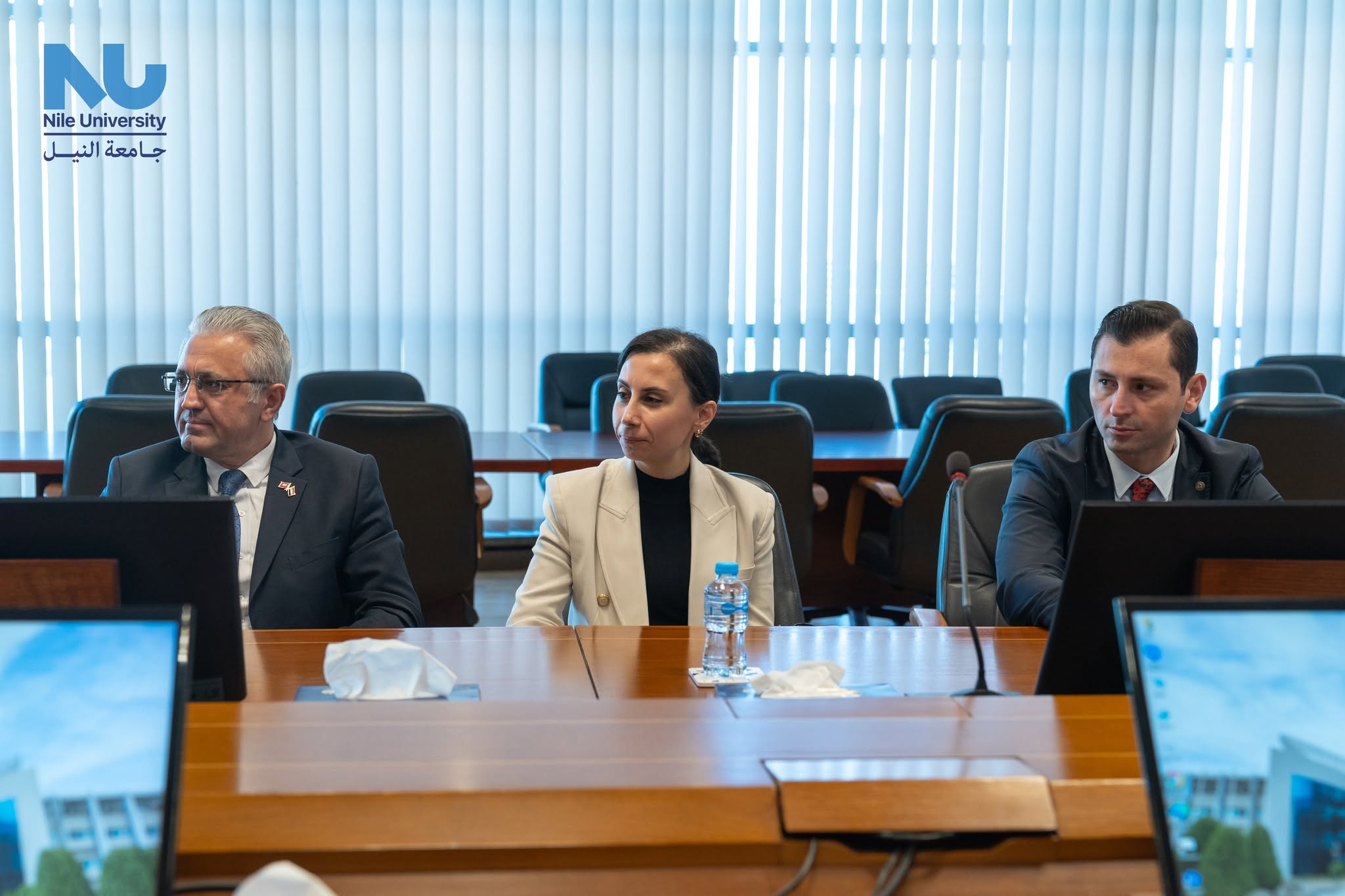 H.E. Ambassador Salih Mutlu ŞEN, the Turkish Ambassador Visits Nile University 