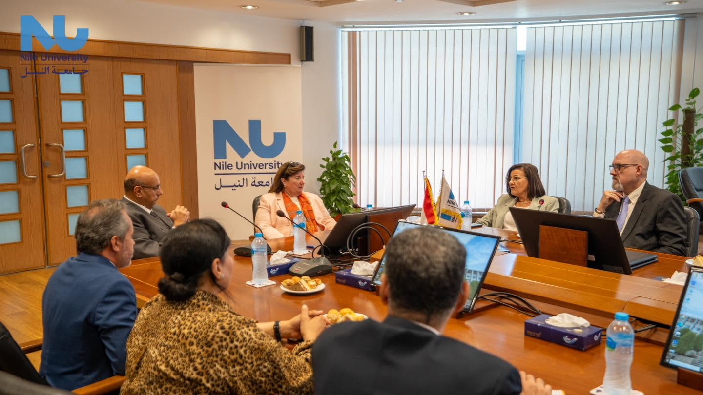 Nile University Signs Cooperation Agreement with Baseera Foundation and Western Michigan University to Advance Education for Individuals with Visual Impairments