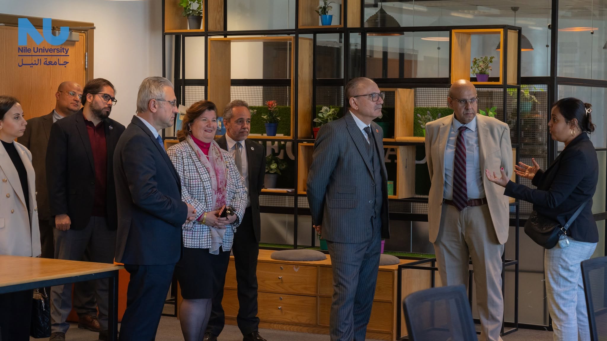 H.E. Ambassador Salih Mutlu ŞEN, the Turkish Ambassador Visits Nile University 