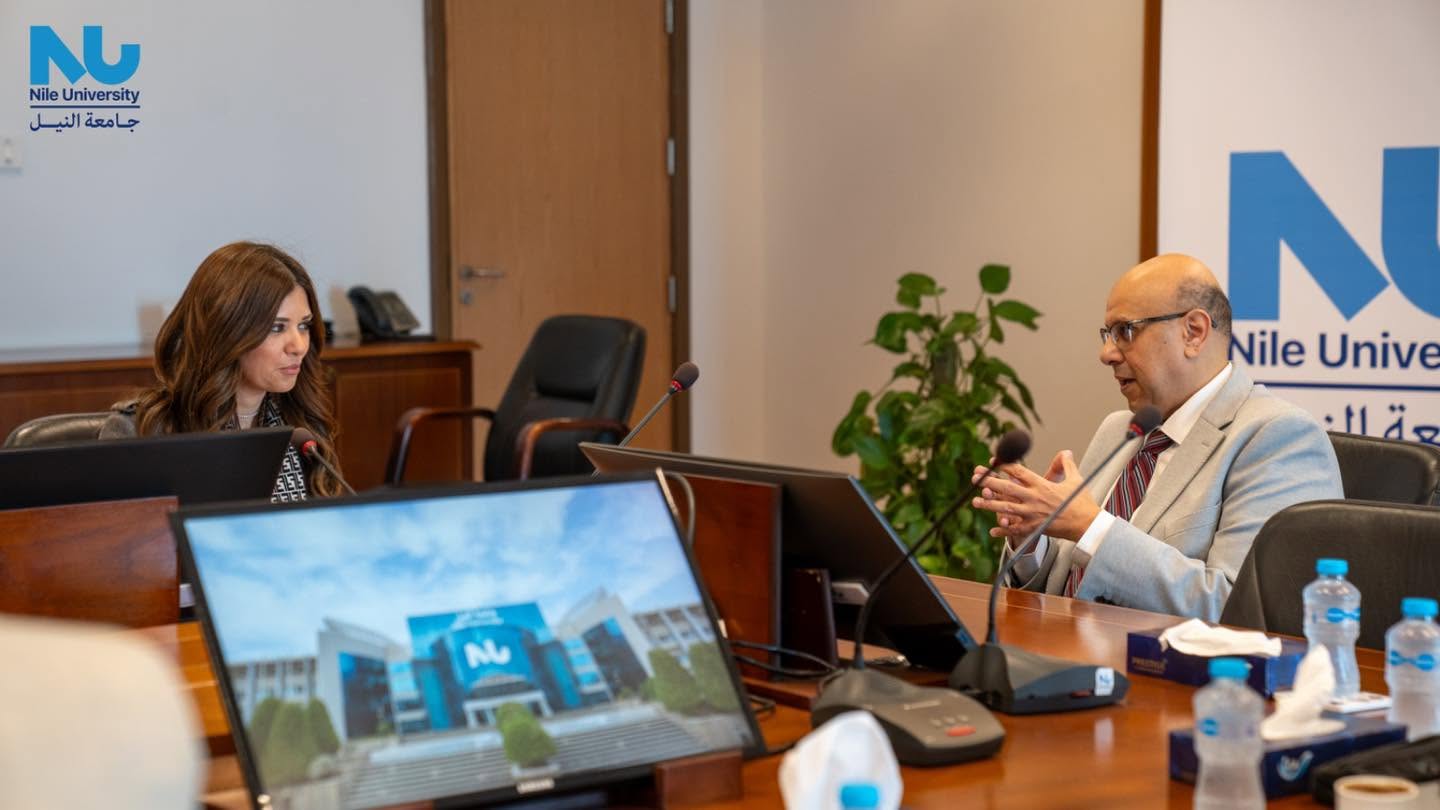 Nile University Welcomes Microsoft Egypt Delegation to Explore Strategic Collaboration in AI Education and Digital Transformation