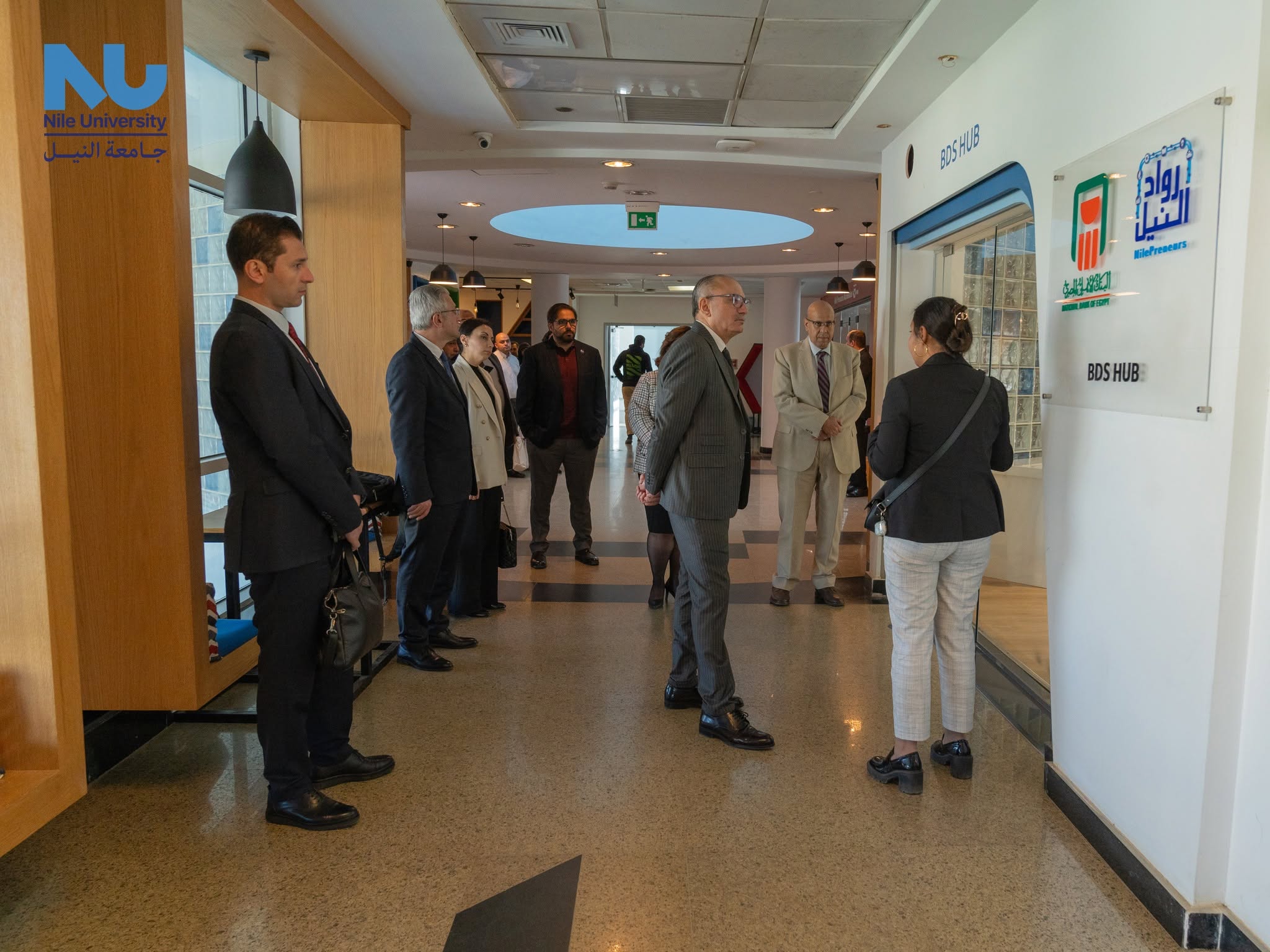 H.E. Ambassador Salih Mutlu ŞEN, the Turkish Ambassador Visits Nile University 