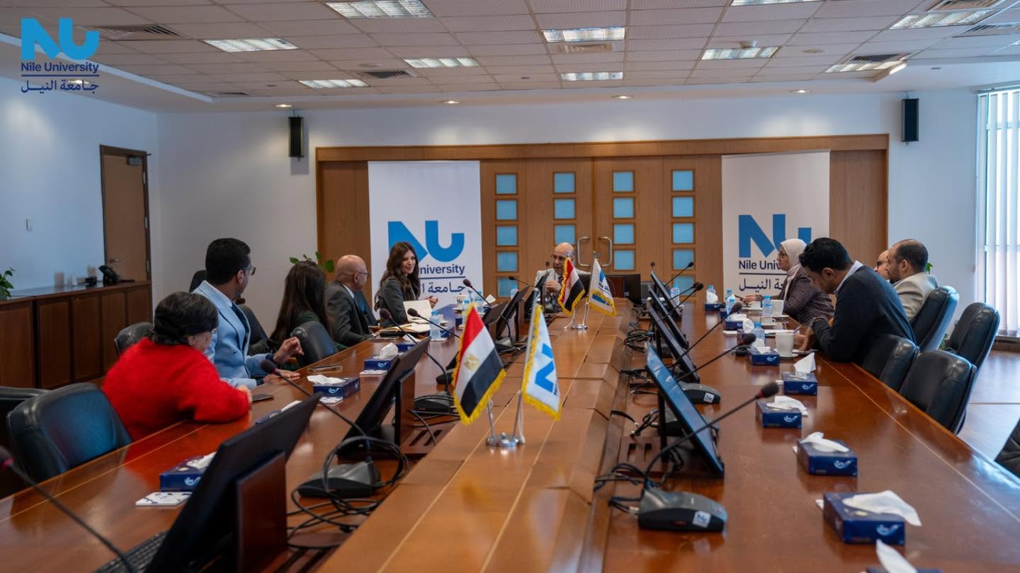 Nile University Welcomes Microsoft Egypt Delegation to Explore Strategic Collaboration in AI Education and Digital Transformation